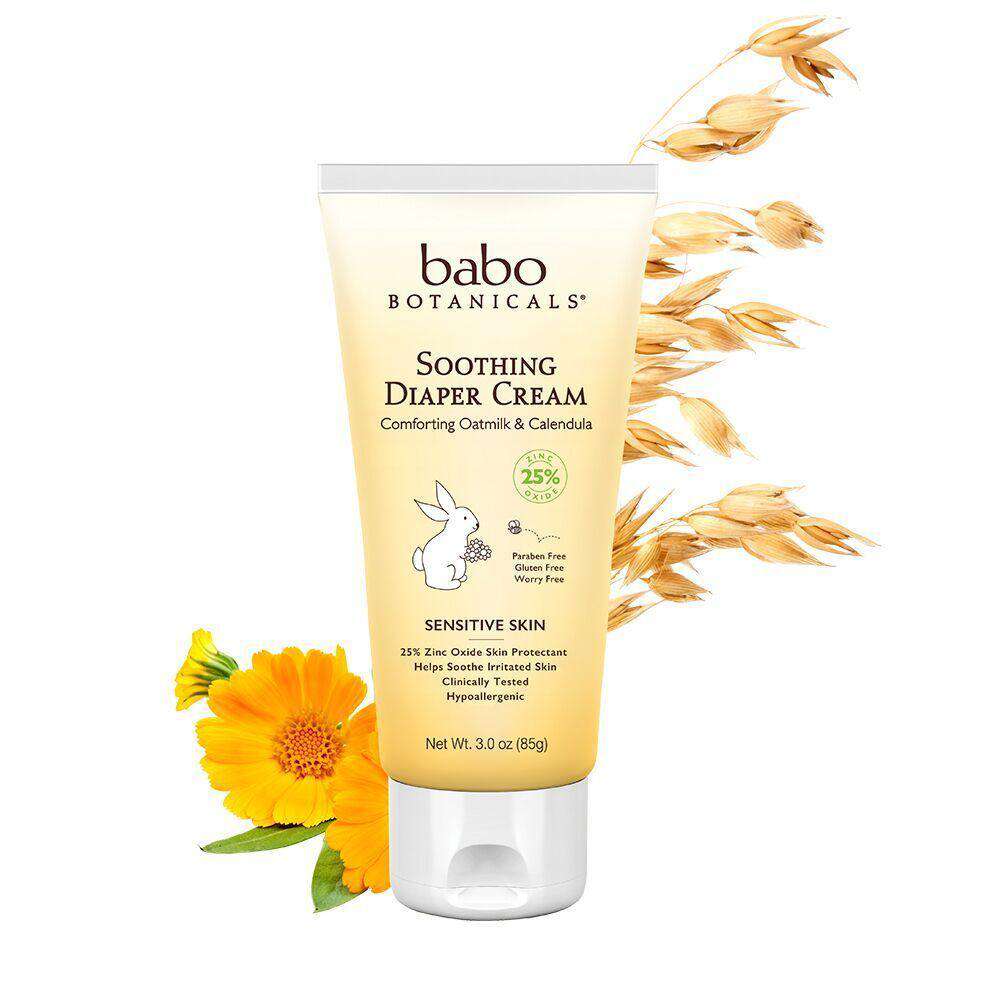 Babo Botanicals Soothing Diaper Cream (3 oz)