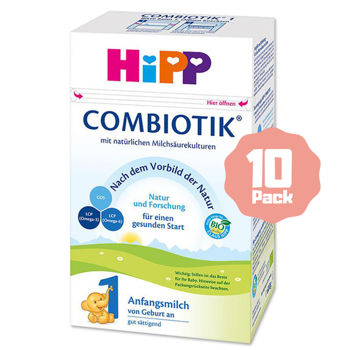 HiPP Stage 1 Organic Infant Formula Combiotik® (0 Months+) (10