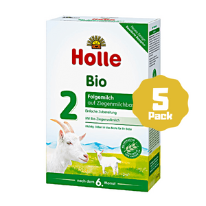 Holle Stage 2 Organic Follow-on Infant Goat Milk Formula (6 Months+) (5 Pack)