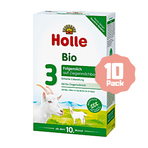 Holle Stage 3 Organic Baby Goat Milk Formula (10 Months+) (10 Pack)