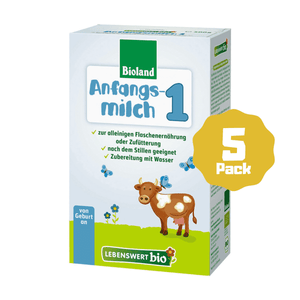 Lebenswert Bio Stage 1 Organic Infant Formula (0 Months+) (5 Pack)