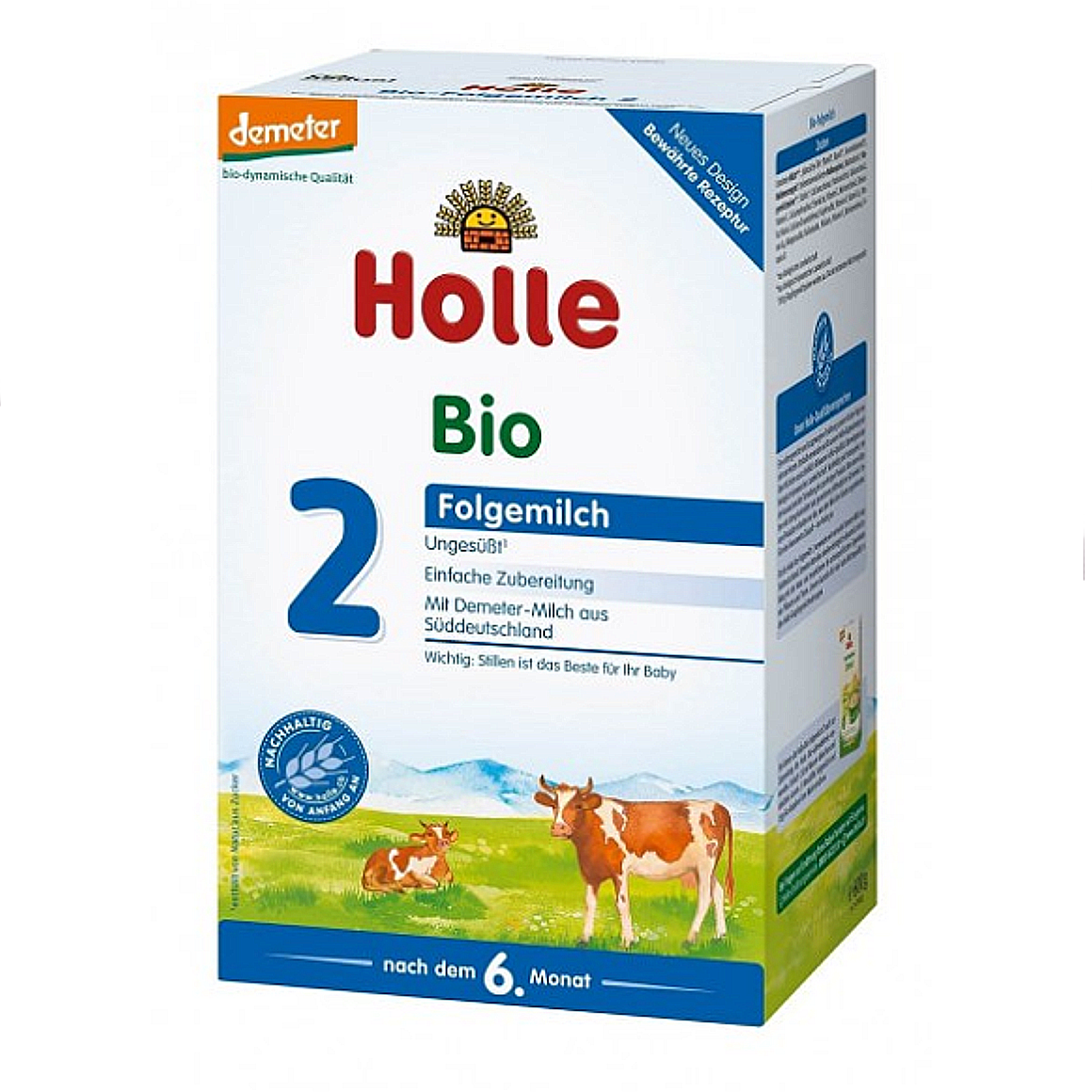 Holle Stage 2 Organic Follow-on Infant Cow Milk Formula (6 Months+)
