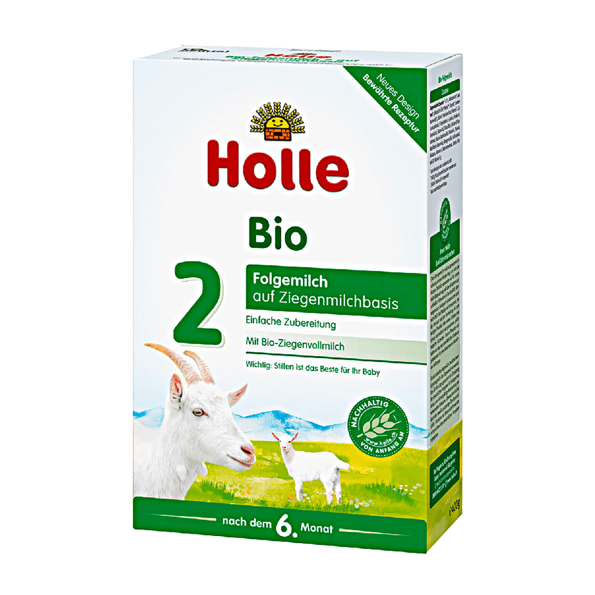 Holle Stage 2 Organic Follow-on Infant Goat Milk Formula (6 Months+)